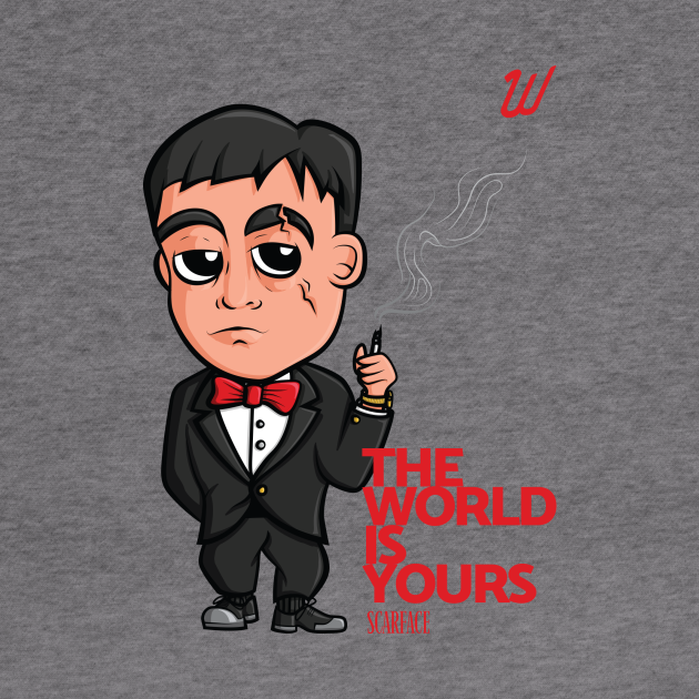 Scarface Art - Original Character - Hoodie | TeePublic